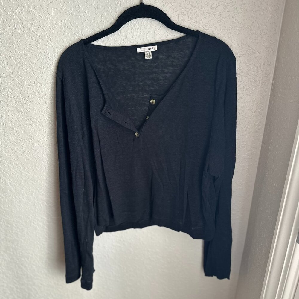 Amuse black longsleeve